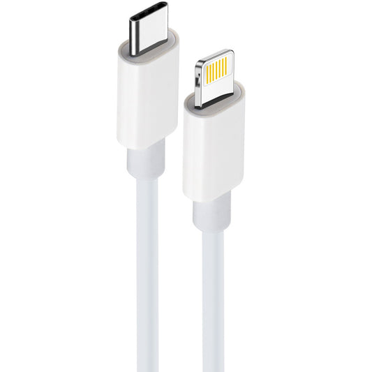 Cabo de Dados e Carregamento USB-C - Lightning MaXlife MXUC-05, 20W, 1m, Branco
