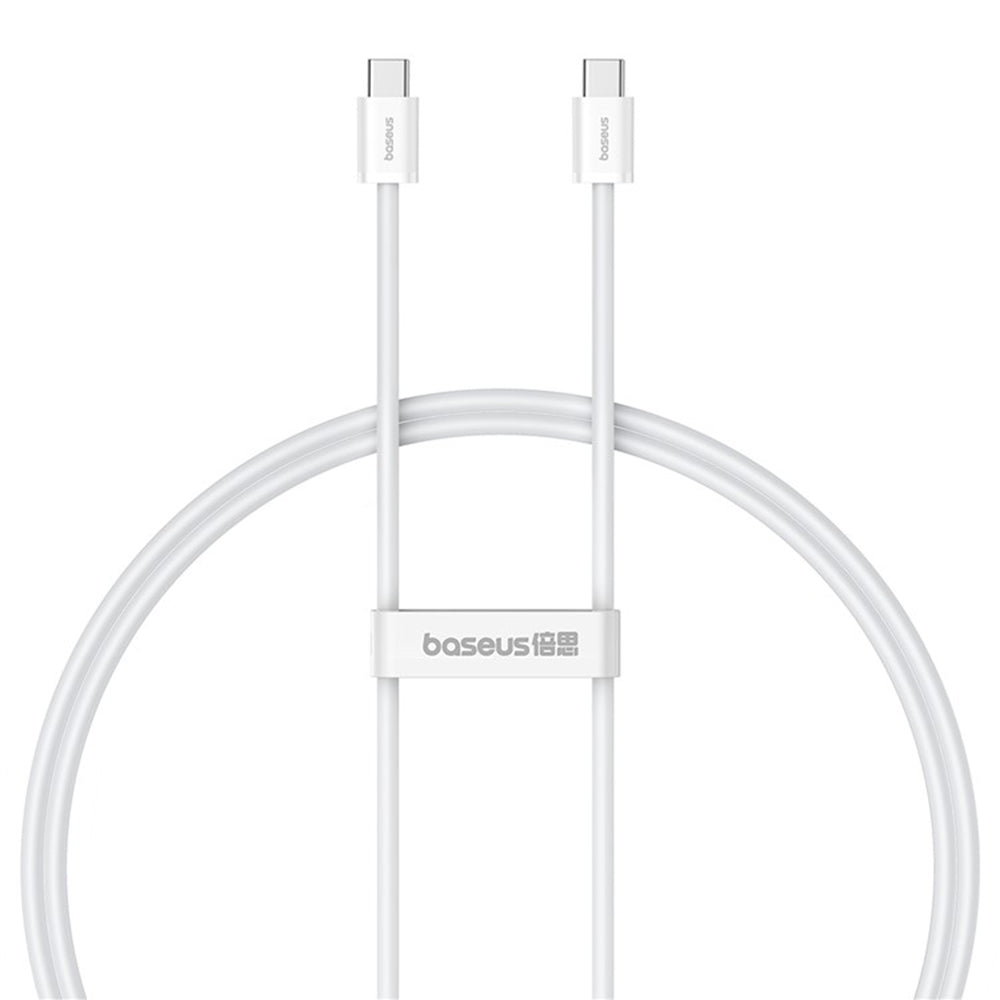 Cabo de Dados e Carregamento USB-C - USB-C Baseus Superior Series 2, 30W, 1m, Branco P10365200211-00