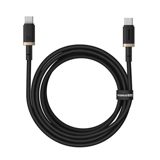Cabo de Dados e Carregamento USB-C - USB-C Baseus Dura Series, 100W, 2m, Dourado P10377803U01-03
