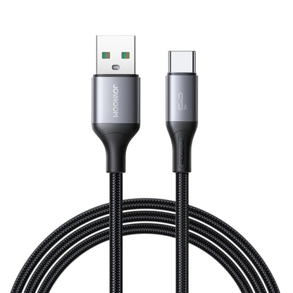 Cabo de Dados e Carregamento USB-A - USB-C Joyroom S-A28 Flash, 30W, 2m, Preto