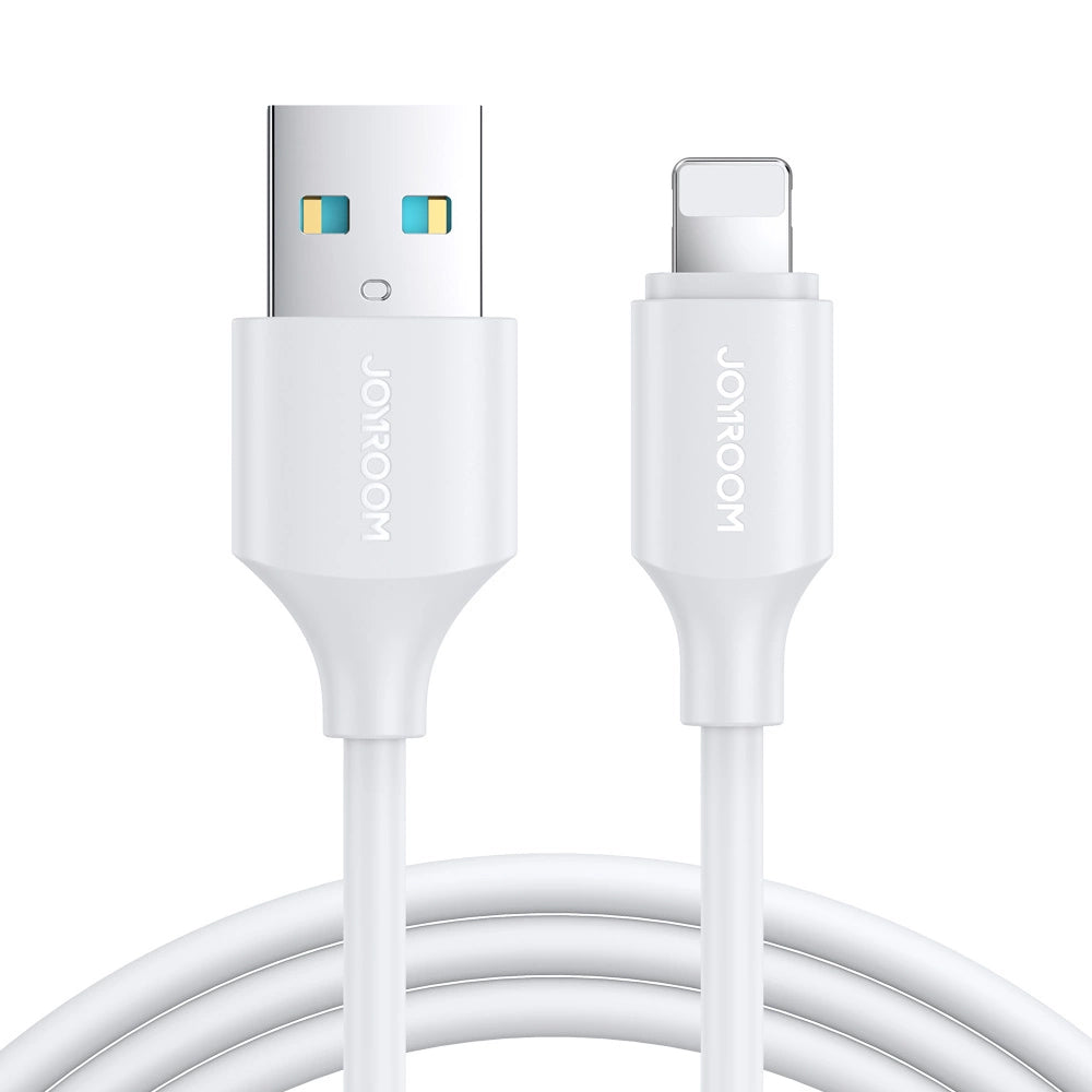Cabo de Dados e Carregamento USB-A - Lightning Joyroom S-A9, 18W, 1m, Branco