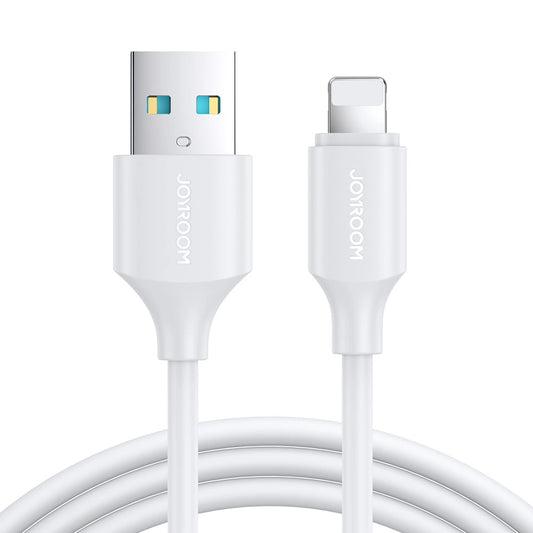 Cabo de Dados e Carregamento USB-A - Lightning Joyroom S-A9, 18W, 1m, Branco
