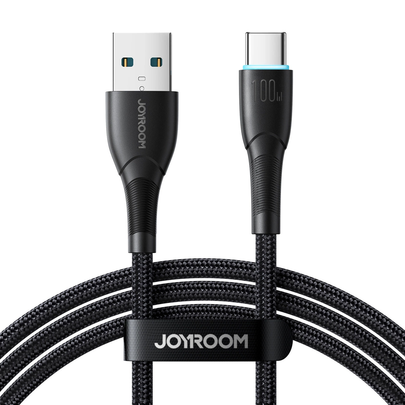Cabo de Dados e Carregamento USB-A - USB-C Joyroom S-A32, 100W, 1m, Preto