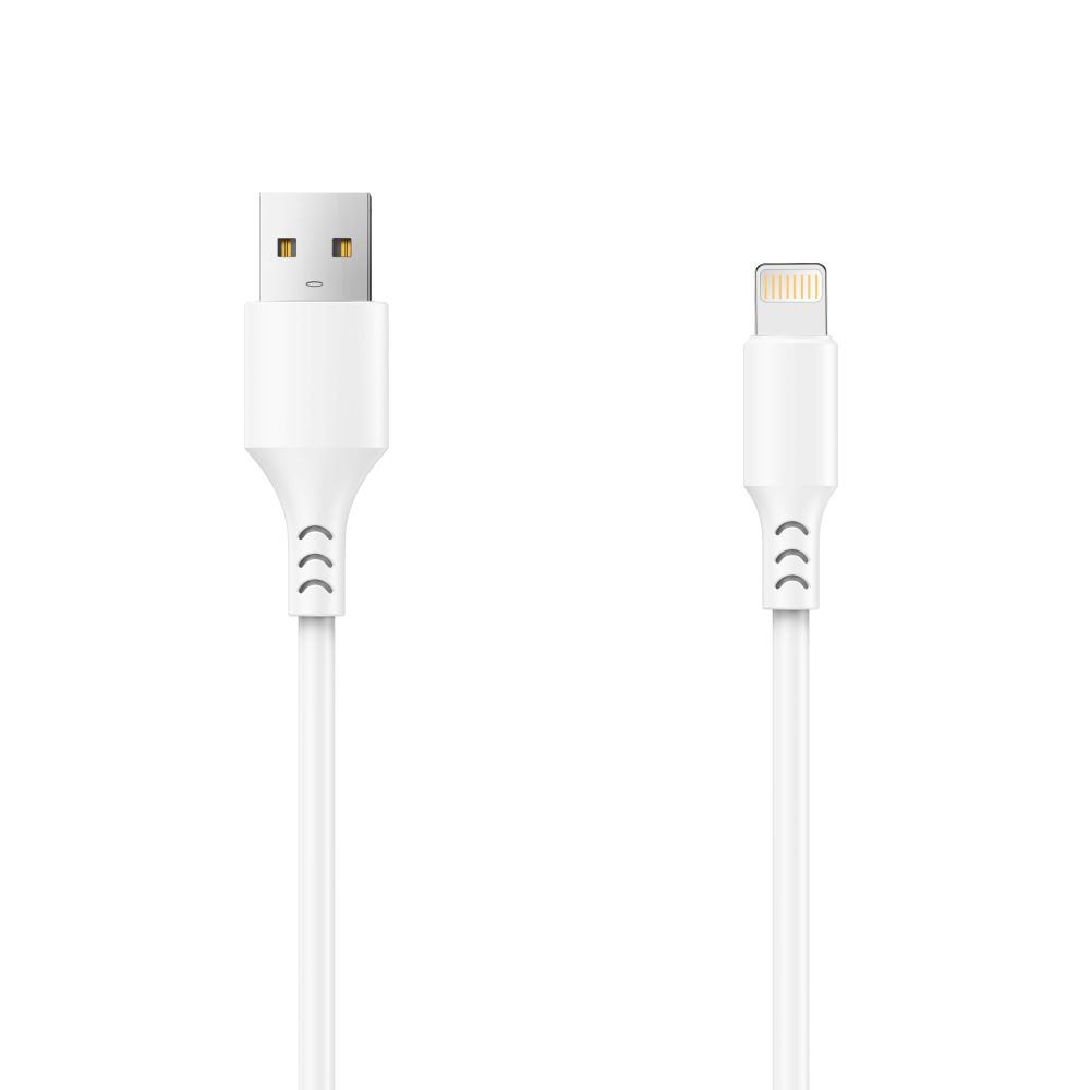 Cabo de Dados e Carregamento USB-A - Lightning Setty, 18W, 1m, Branco