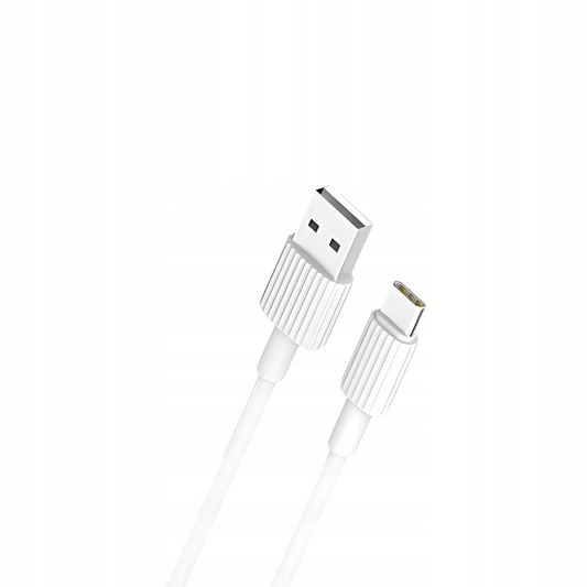 Cabo de Dados e Carregamento USB-A - USB-C XO Design NB156, 60W, 1m, Branco