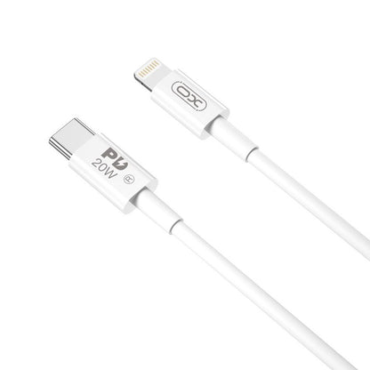 Cabo de Dados e Carregamento USB-C - Lightning XO Design NB-Q189A, 20W, 1m, Branco