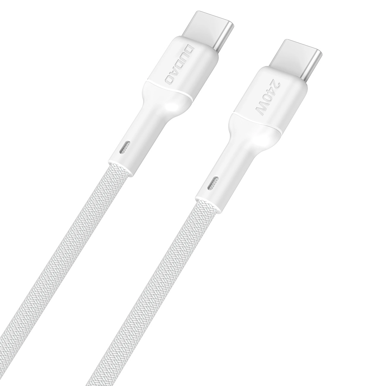 Cabo de Dados e Carregamento USB-C - USB-C Dudao L9C Max, 240W, 2m, Branco