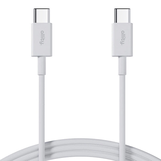 USB-C Data and Charging Cable - USB-C Allity. AUC-03, 100W, 1m, White