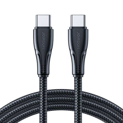 Cabo de Dados e Carregamento USB-C - USB-C Joyroom S-A11, 60W, 0.25m, Preto