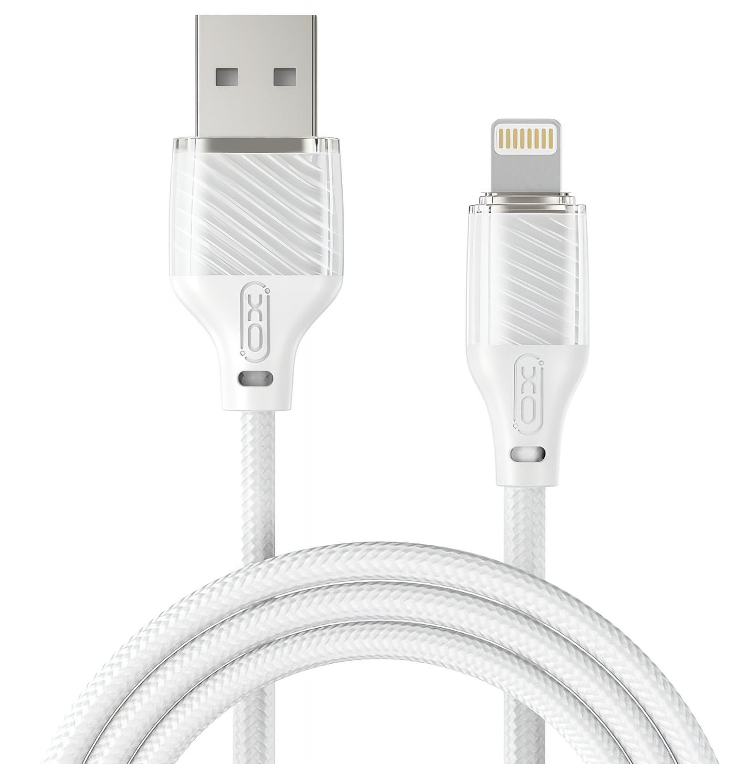 Cabo de Dados e Carregamento USB-A - Lightning XO Design NB291, 18W, 1m, Branco