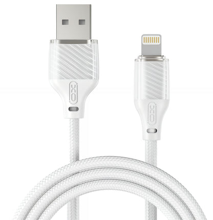 Cabo de Dados e Carregamento USB-A - Lightning XO Design NB291, 18W, 1m, Branco