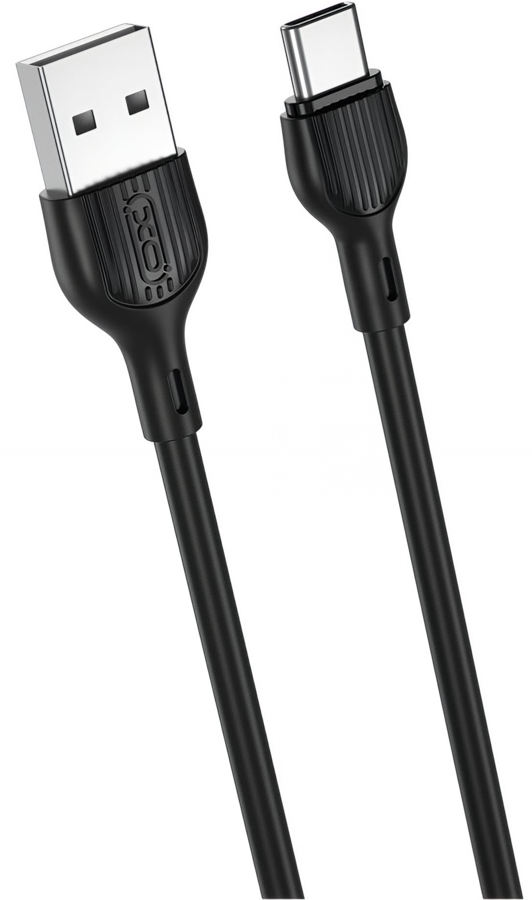 Cabo de Dados e Carregamento USB-A - USB-C XO Design NB200, 10W, 1m, Preto