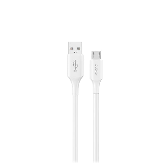 Cabo de Dados e Carregamento USB-A - microUSB Dudao L2SM, 18W, 1.2m, Branco