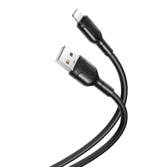 Cabo de Dados e Carregamento USB-A - Lightning XO Design NB212, 18W, 1m, Preto