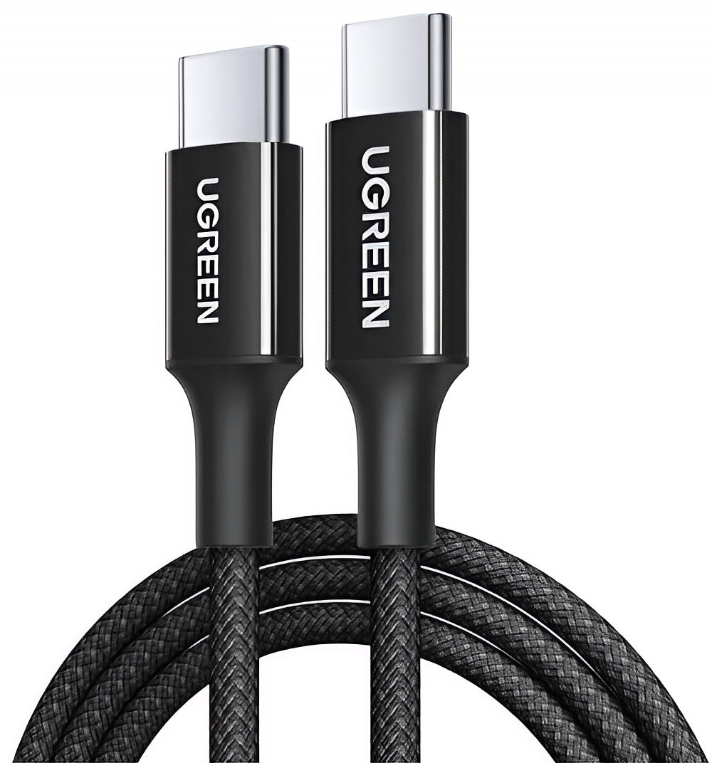 Cabo de Dados e Carregamento USB-C - USB-C UGREEN L502, 100W, 2m, Preto