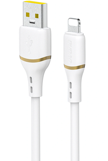 Cabo de Dados e Carregamento USB-A - Lightning Dudao L25L, 30W, 1m, Branco