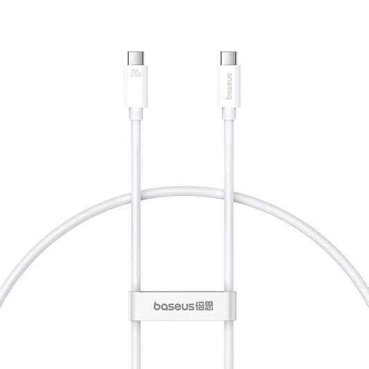 Cabo de carregamento e dados USB-C - USB-C Baseus Superior Series 2, 240W, 1m, Branco P10365200211-02