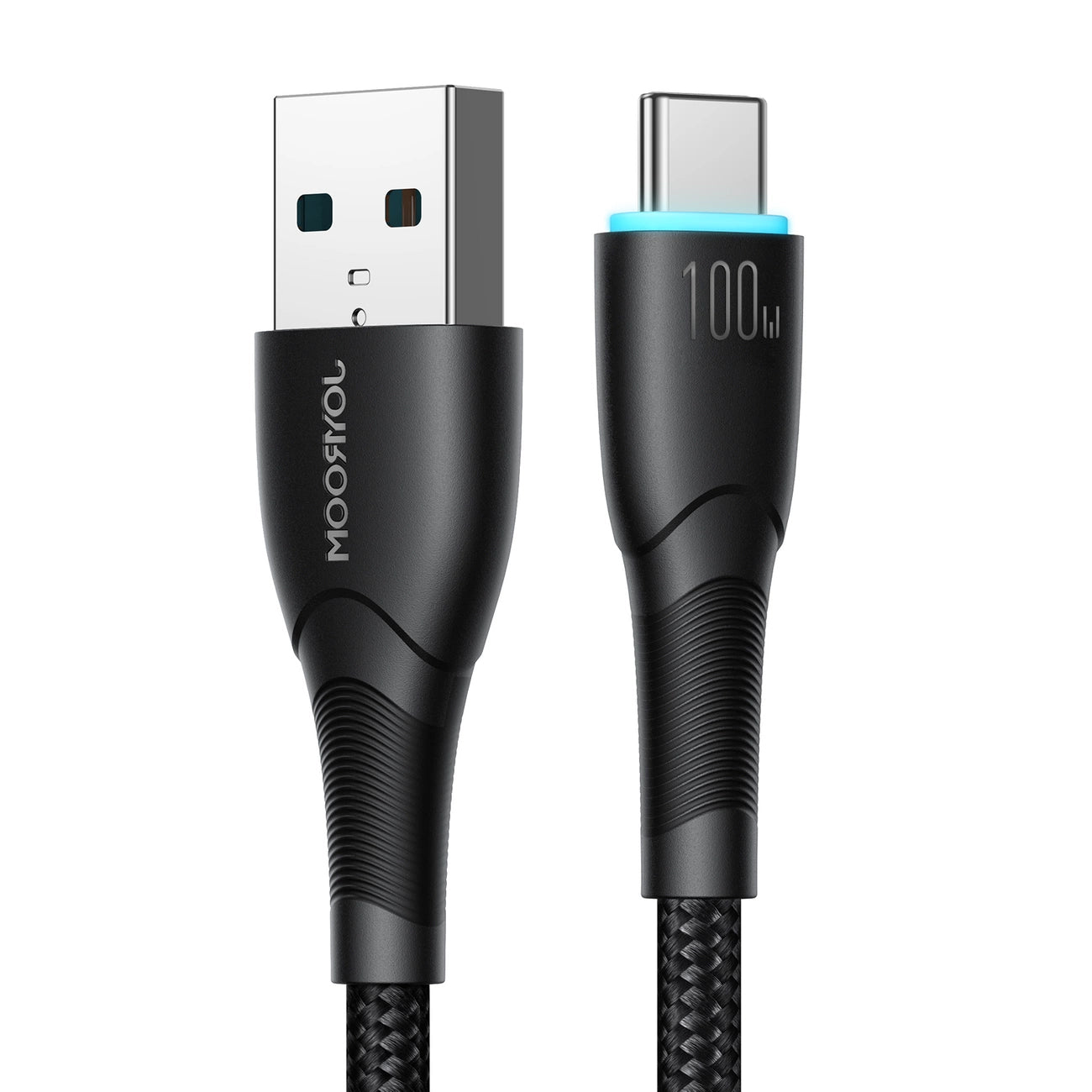 Cabo de Dados e Carregamento USB-A - USB-C Joyroom S-A32, 100W, 1m, Preto