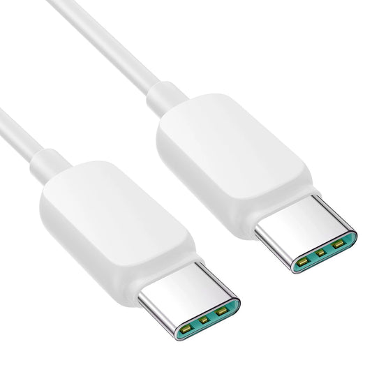 Cabo de Dados e Carregamento USB-C - USB-C Joyroom S-A14, 60W, 1.2m, Branco