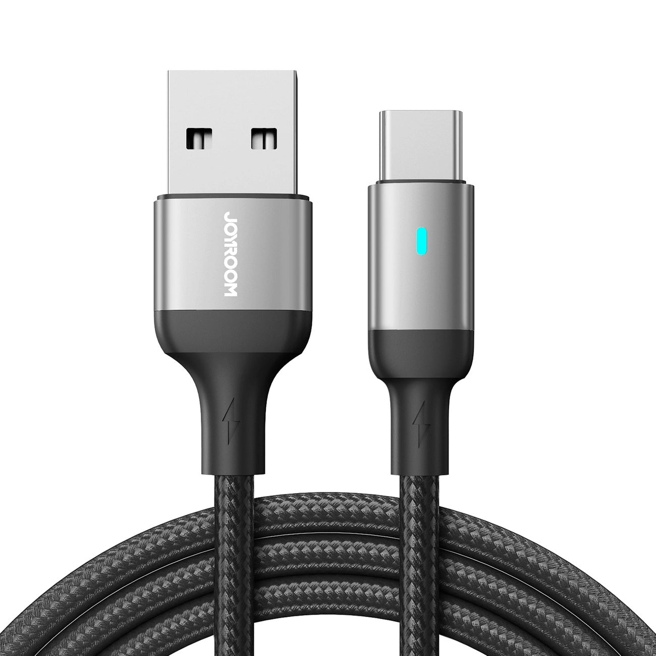 Cabo de Dados e Carregamento USB-A - USB-C Joyroom A10, 18W, 1.2m, Preto