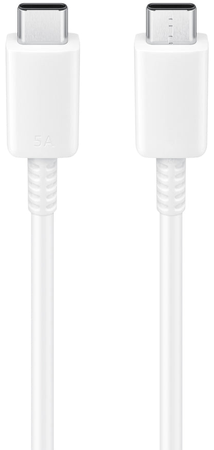 Cabo de carregamento e dados USB-C - USB-C Samsung EP-DN975, 100W, 1m, branco EP-DN975BWEGWWWW