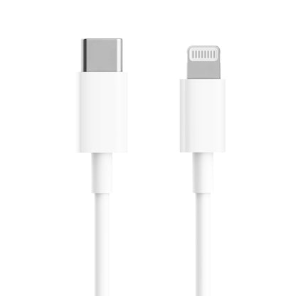 Cabo de carregamento e dados USB-C para Lightning da Xiaomi USB-C - Lightning Xiaomi, 18W, 1m, branco BHR4421GL