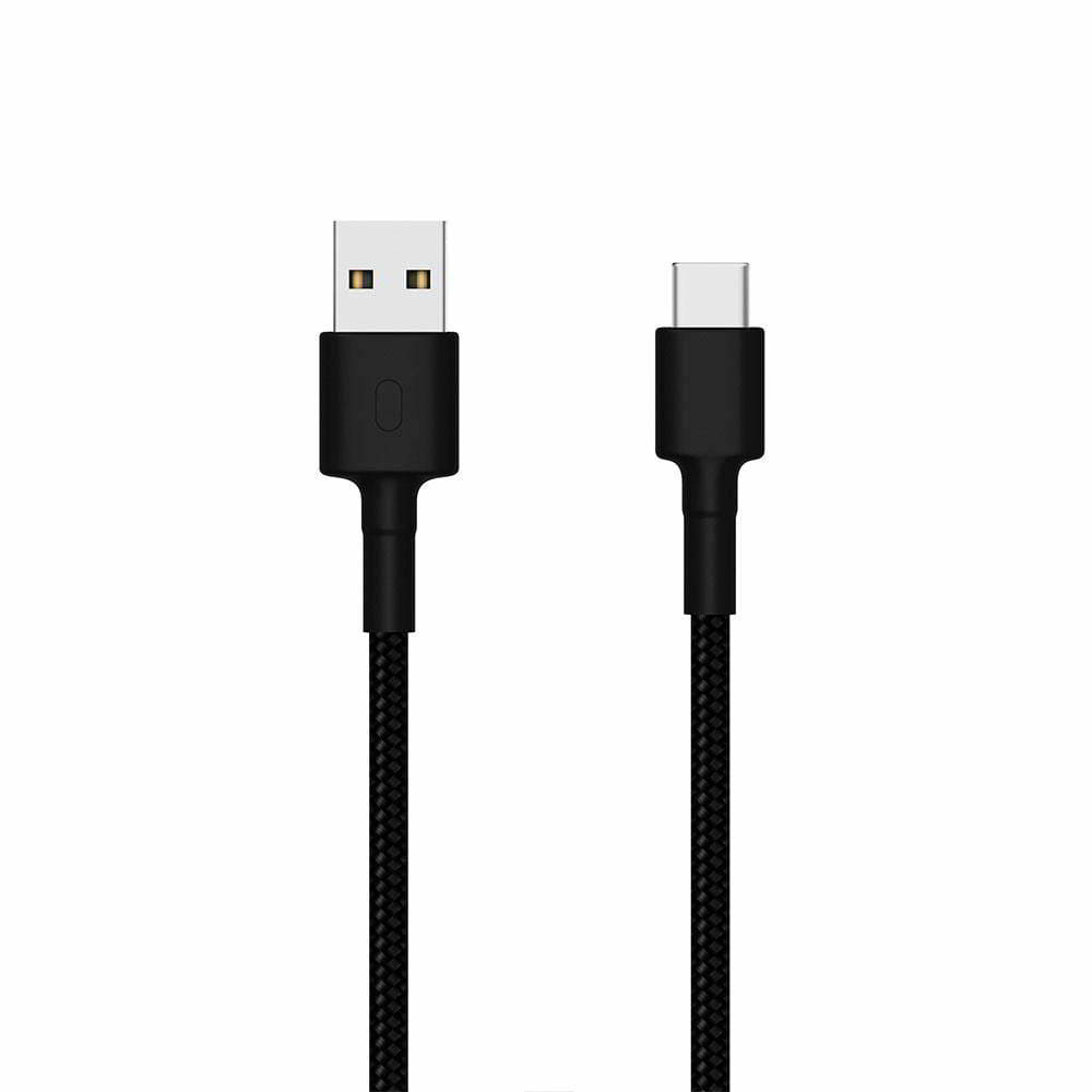 Cabo de carregamento e dados Xiaomi USB-A para USB-C Xiaomi, 18W, 1m, preto SJV4109GL