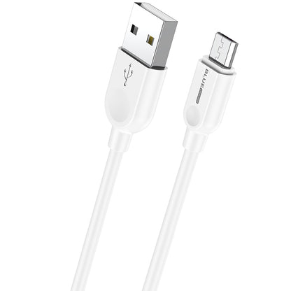 Cabo de carregamento e dados USB-A para microUSB BLUE Power BM2BX14 LinkJet, 18W, 2m, branco