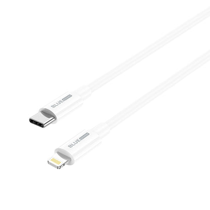 Cabo de carregamento e dados USB-C - Lightning BLUE Power BBX36, 18W, 1m, branco