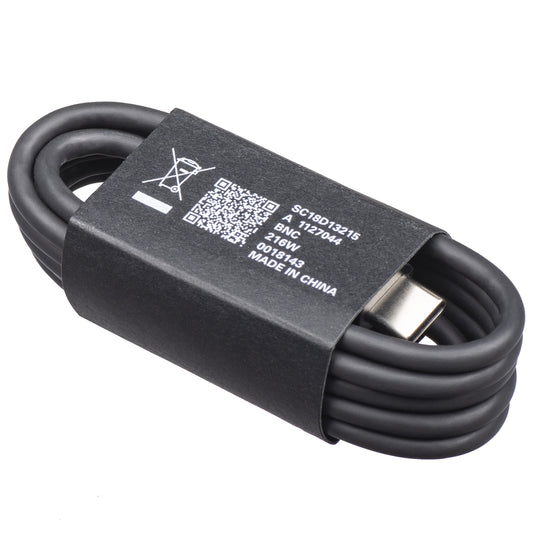 Cabo de Dados e Carregamento USB-C - USB-C Motorola, 1m, Preto SC18D13215