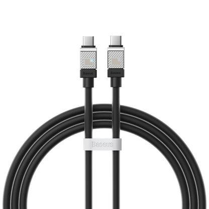 Cabo de Dados e Carregamento USB-C - USB-C Baseus CoolPlay, 100W, 1m, Preto CAKW000201