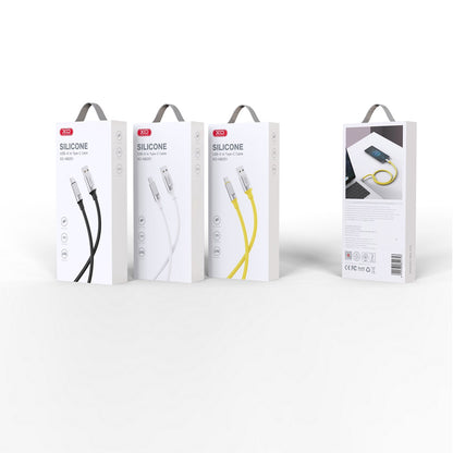 Cabo de Dados e Carregamento USB-A - USB-C XO Design NB251, 18W, 1m, Preto