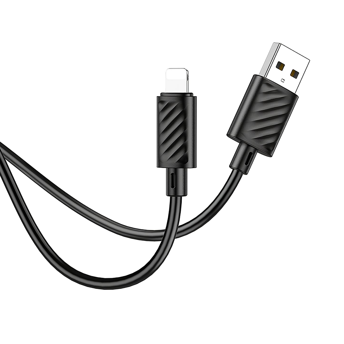 Cabo de carregamento e dados USB-A - Lightning HOCO X88, 18W, 1m, preto 