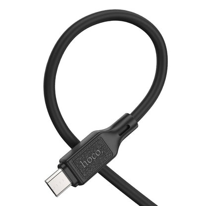 HOCO X90 USB-A - cabo de carregamento e dados microUSB HOCO X90, 18W, 1m, preto 