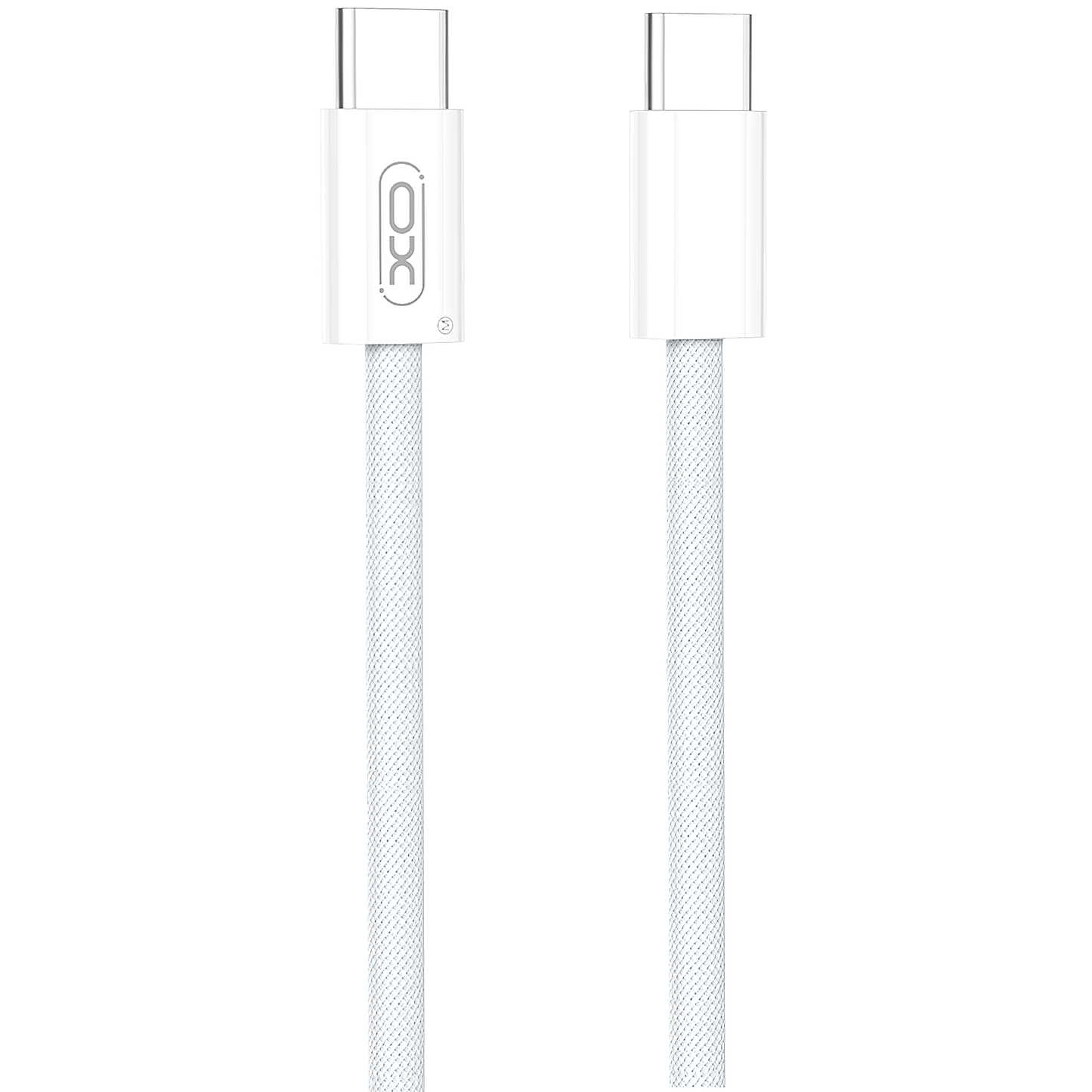 Cabo de Dados e Carregamento USB-C - USB-C XO Design NB-Q260A, 60W, 1m, Branco