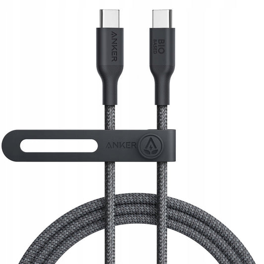 Cabo de carregamento e dados USB-C - USB-C Anker 544, 140W, 1.8m, Preto A80F6H11 