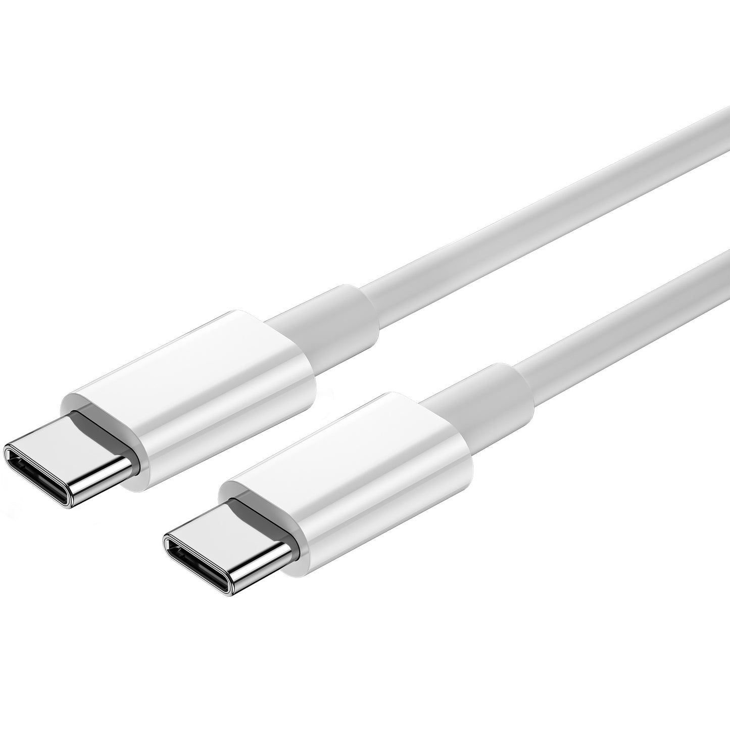 Cabo de carregamento e dados USB-C - USB-C WiWu C008, 100W, 1,2 m, branco 