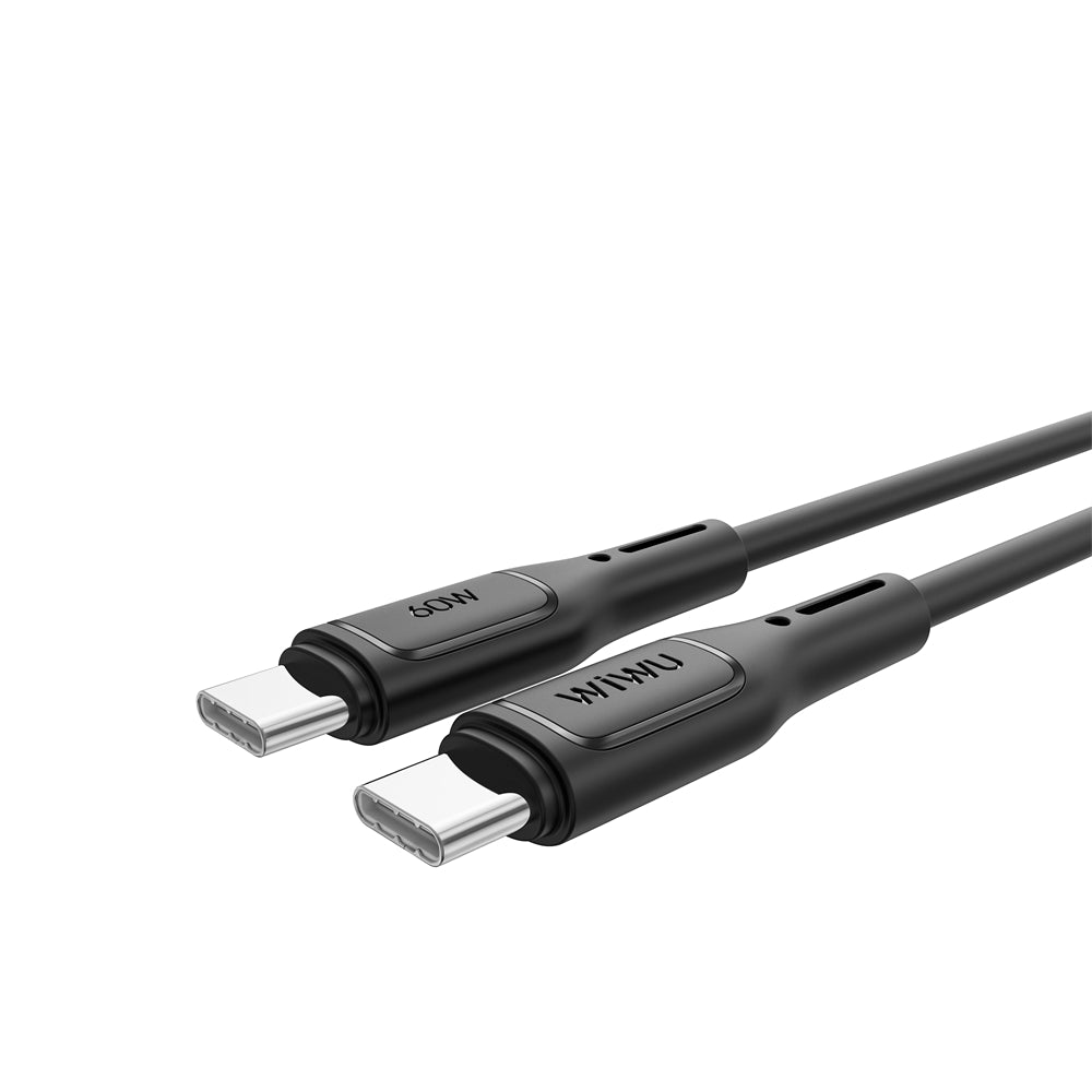 USB-C - Cabo de carregamento e dados USB-C WiWu Wi-C043E Starlink, 60W, 1m, Preto