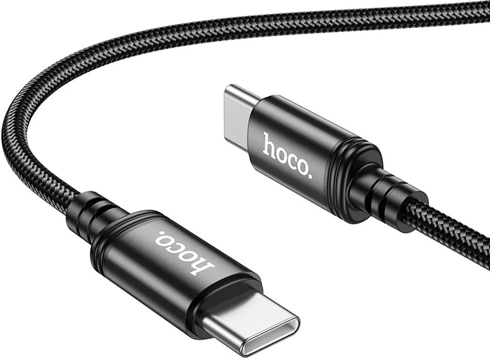 Cabo de Dados e Carregamento USB-C - USB-C HOCO X89, 60W, 2m, Preto
