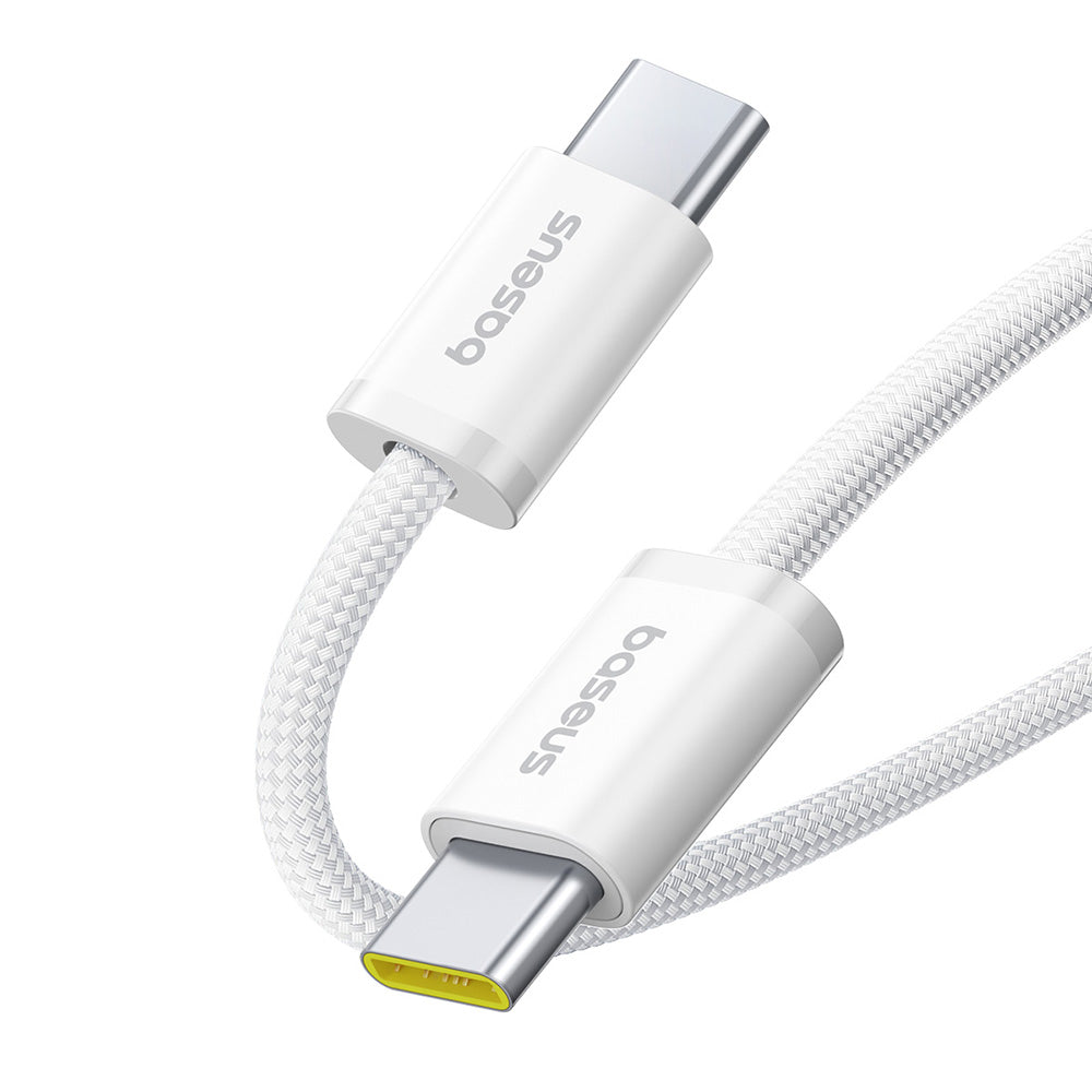 Cabo de Dados e Carregamento USB-C - USB-C Baseus Dynamic 4 Series, 100W, 2m, Branco P10381400211-01