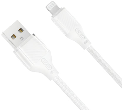 Cabo de Dados e Carregamento USB-A - Lightning XO Design NB291, 18W, 1m, Branco