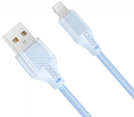 Cabo de Dados e Carregamento USB-A - Lightning XO Design NB291, 18W, 1m, Azul