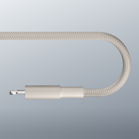 Cabo de Dados e Carregamento USB-C - Lightning Beats, 1.5m, Bege MDGL4ZM/A