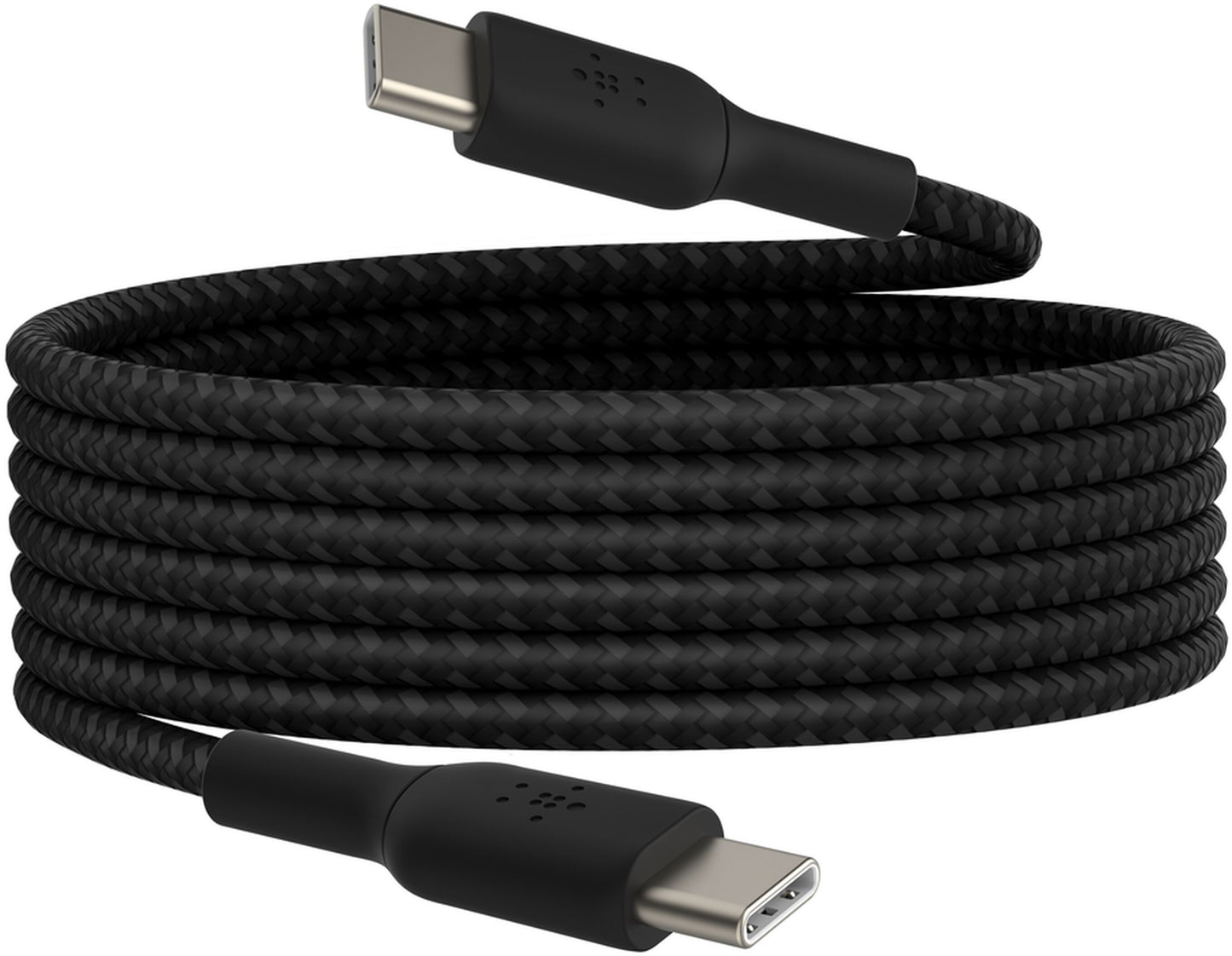 Cabo de Dados e Carregamento USB-C - USB-C Belkin BoostCharge Pro, 60W, 2m, Preto CAB004bt2MBK