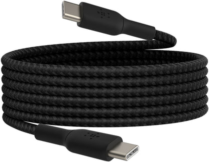 Cabo de Dados e Carregamento USB-C - USB-C Belkin BoostCharge Pro, 60W, 2m, Preto CAB004bt2MBK