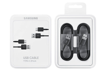 Cabo de carregamento e dados USB-A para USB-C da Samsung, embalagem com 2 unidades, 25 W, 1,5 m, preto EP-DG930MBEGGWWW