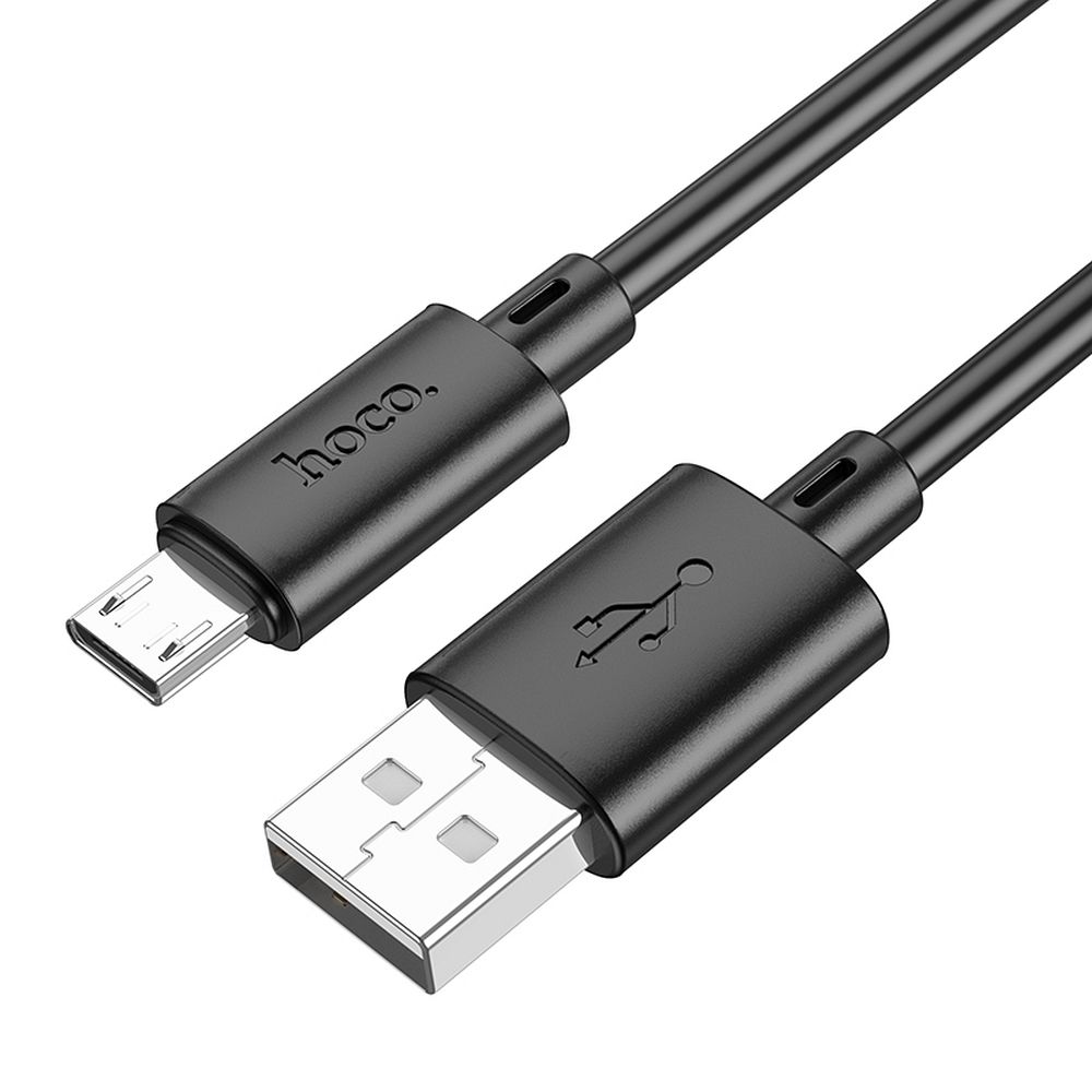 HOCO X88 Cabo de carregamento e dados USB-A - microUSB, 18W, 1m, preto 