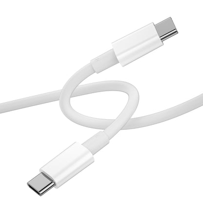 Cabo de carregamento e dados USB-C - USB-C WiWu C008, 100W, 1,2 m, branco 