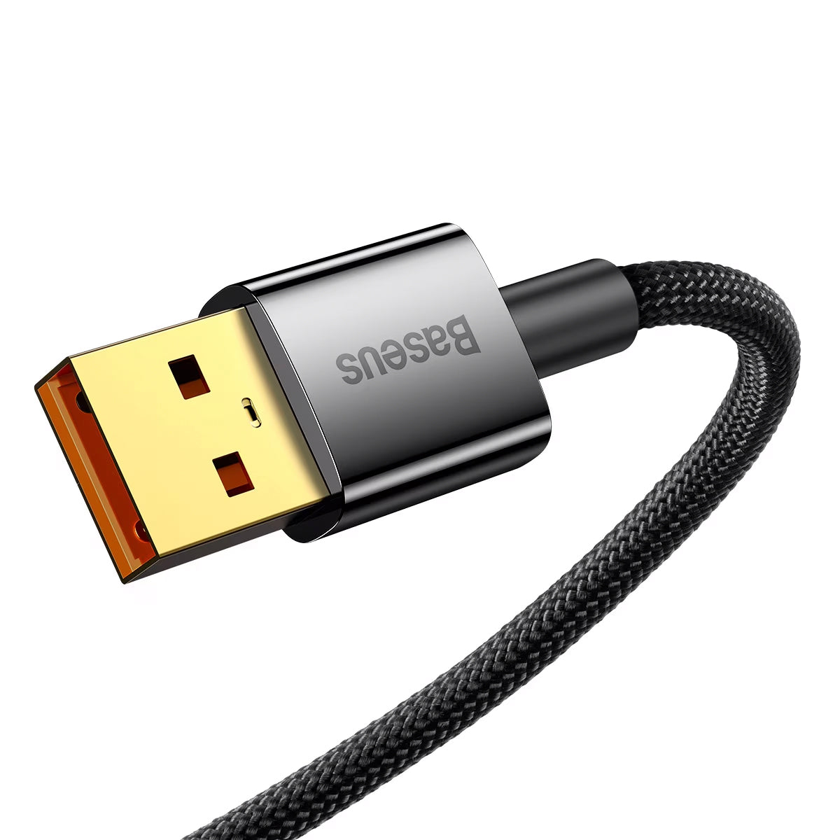 Cabo de Dados e Carregamento USB-A - USB-C Baseus Explorer, 100W, 2m, Preto CATS000301
