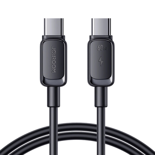 Cabo de Dados e Carregamento USB-C - USB-C Joyroom A14, 60W, 1.2m, Preto